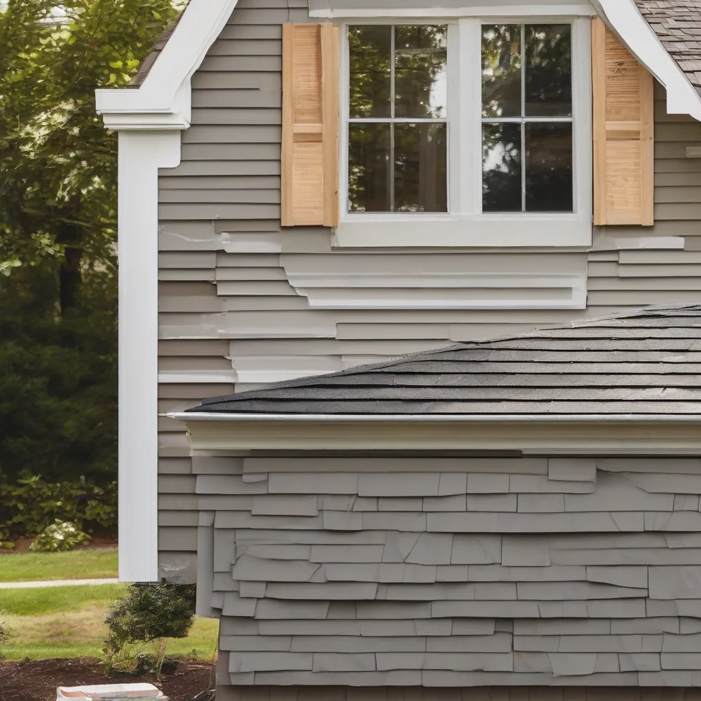 Home exterior showing siding repair, roof inspection, and foundation assessment for renovation guide
